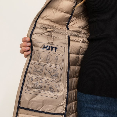 Piumino lungo Jott