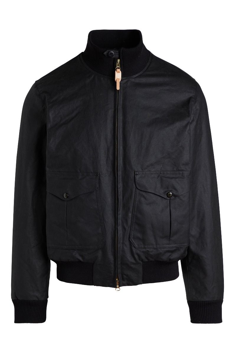 Bomber nero Manifattura Ceccarelli