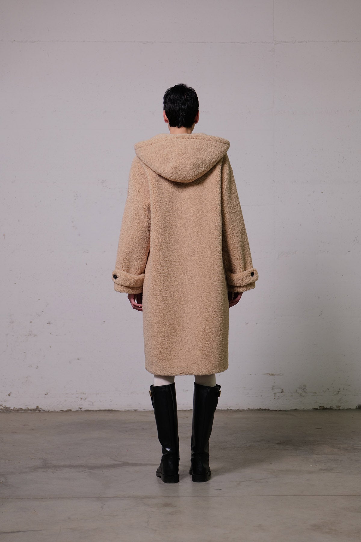 Cappotto reversibile teddy Montereggi