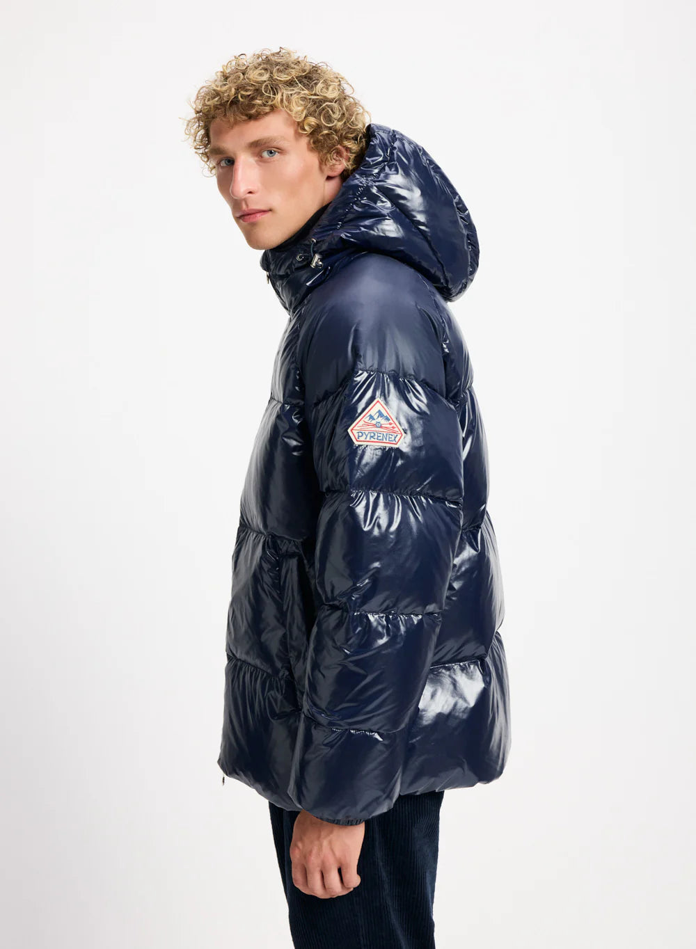 Piumino sten blu unisex Pyrenex