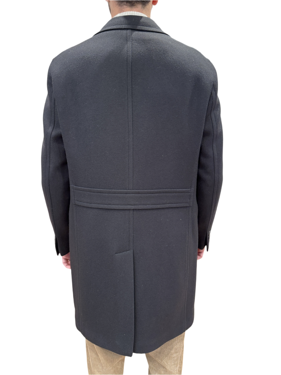 Cappotto blu notte Boglioli