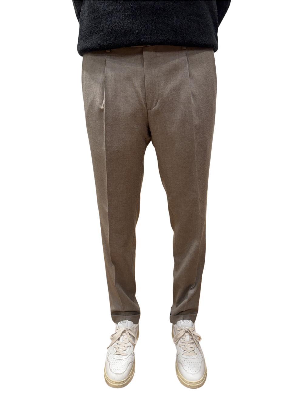 Pantalone Briglia flanella tortora
