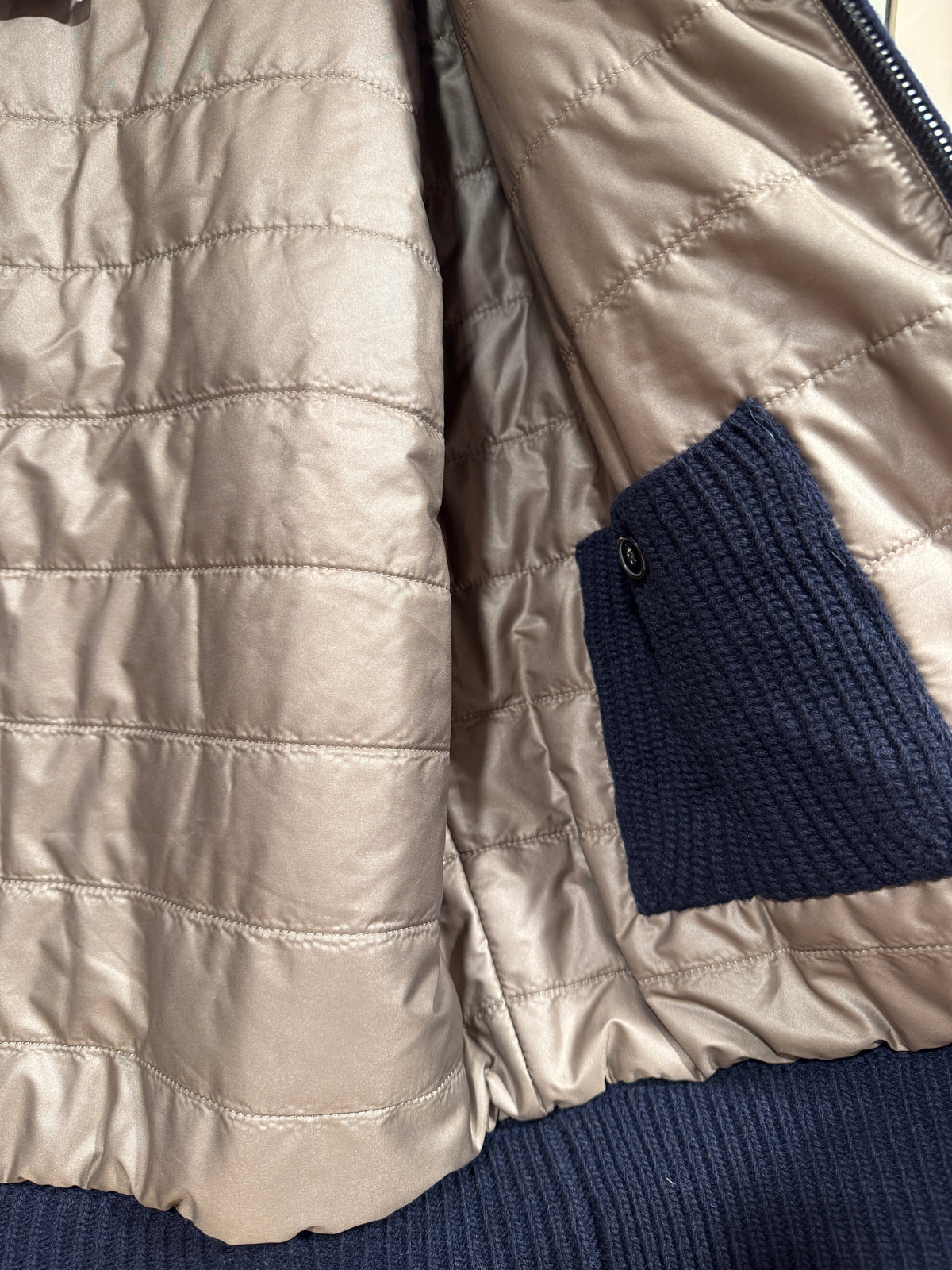 Bomber in maglia imbottito Francesco Paci