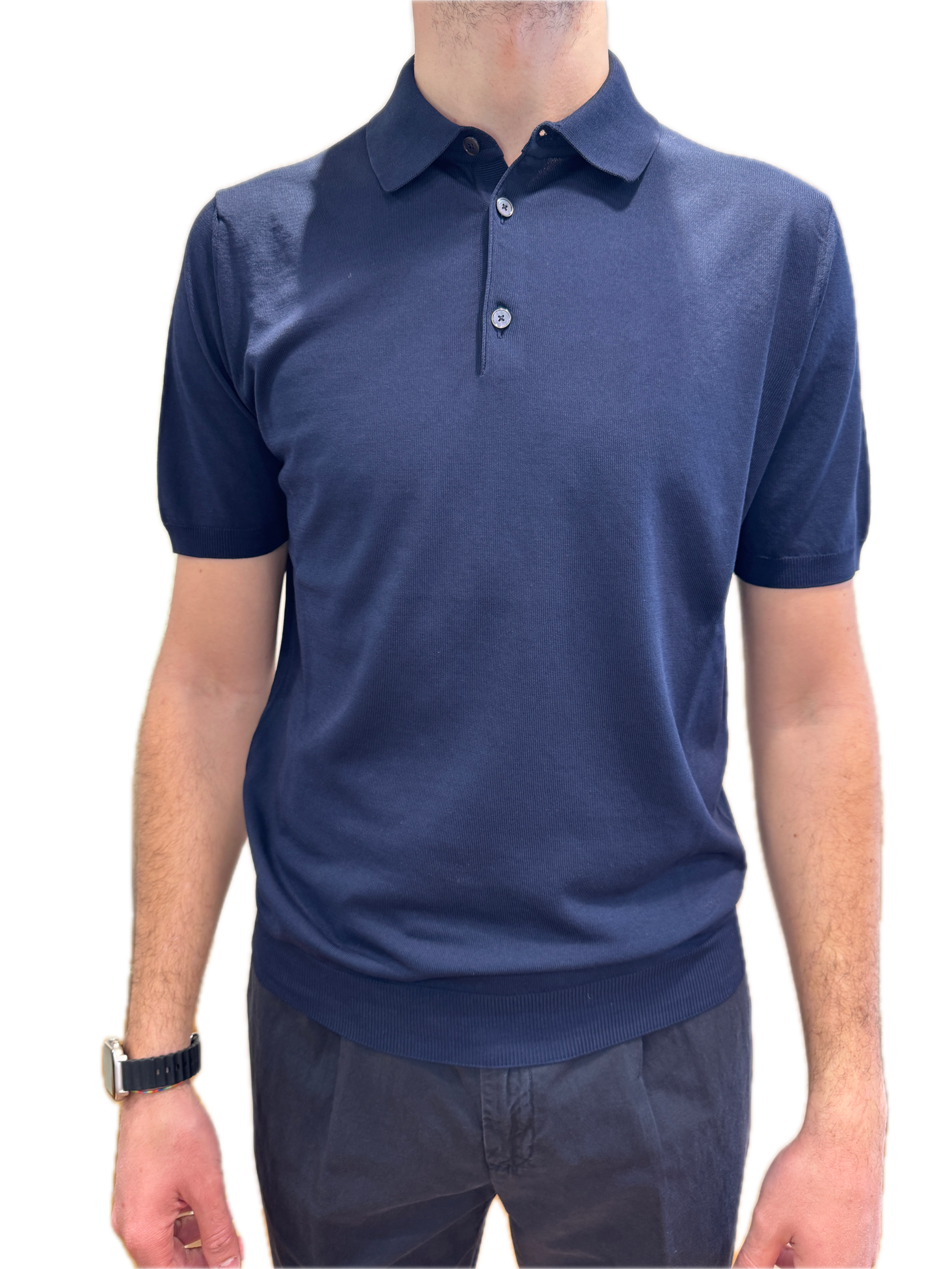 Polo blu Francesco Paci