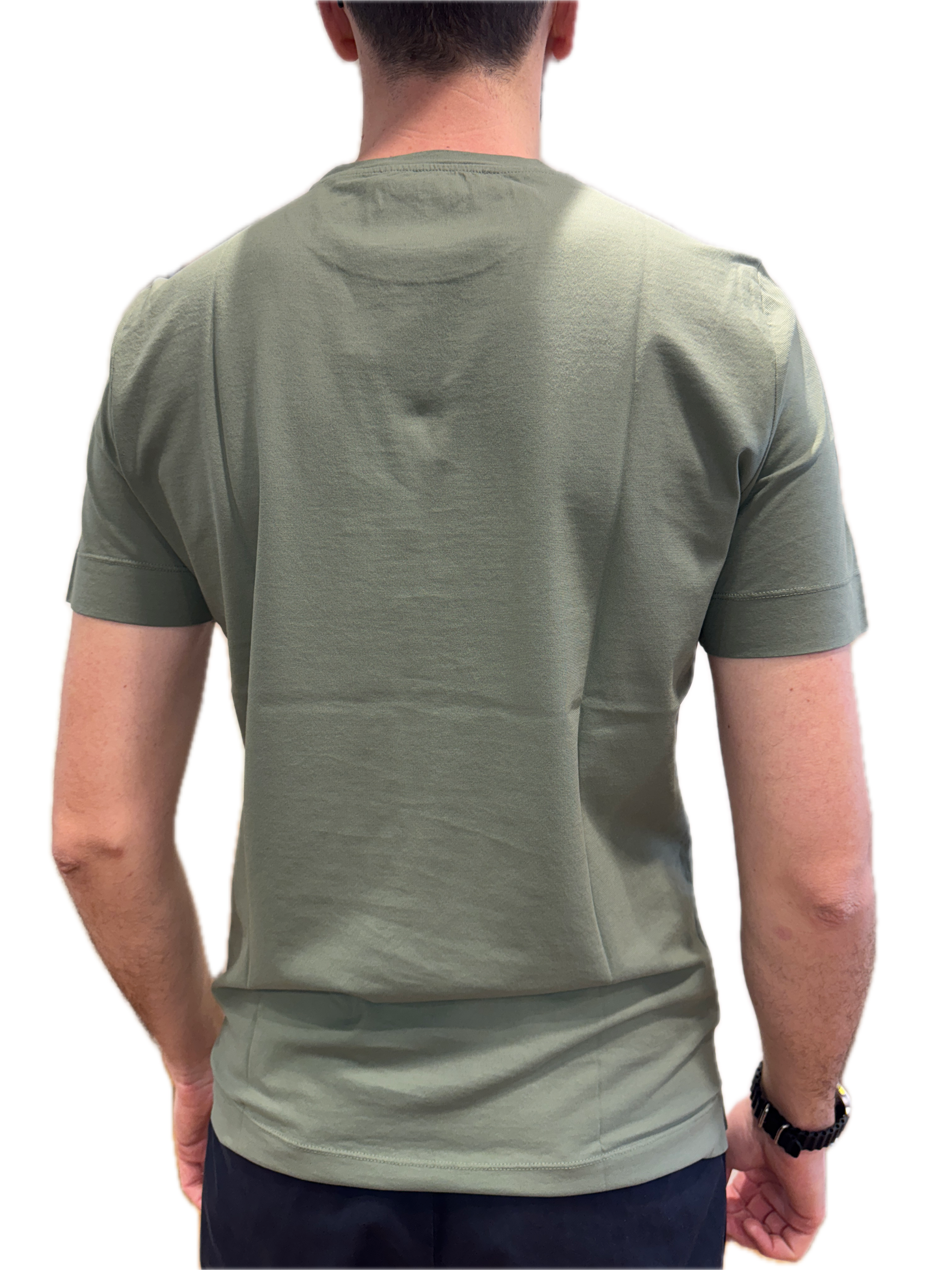 T-shirt verde Francesco Paci