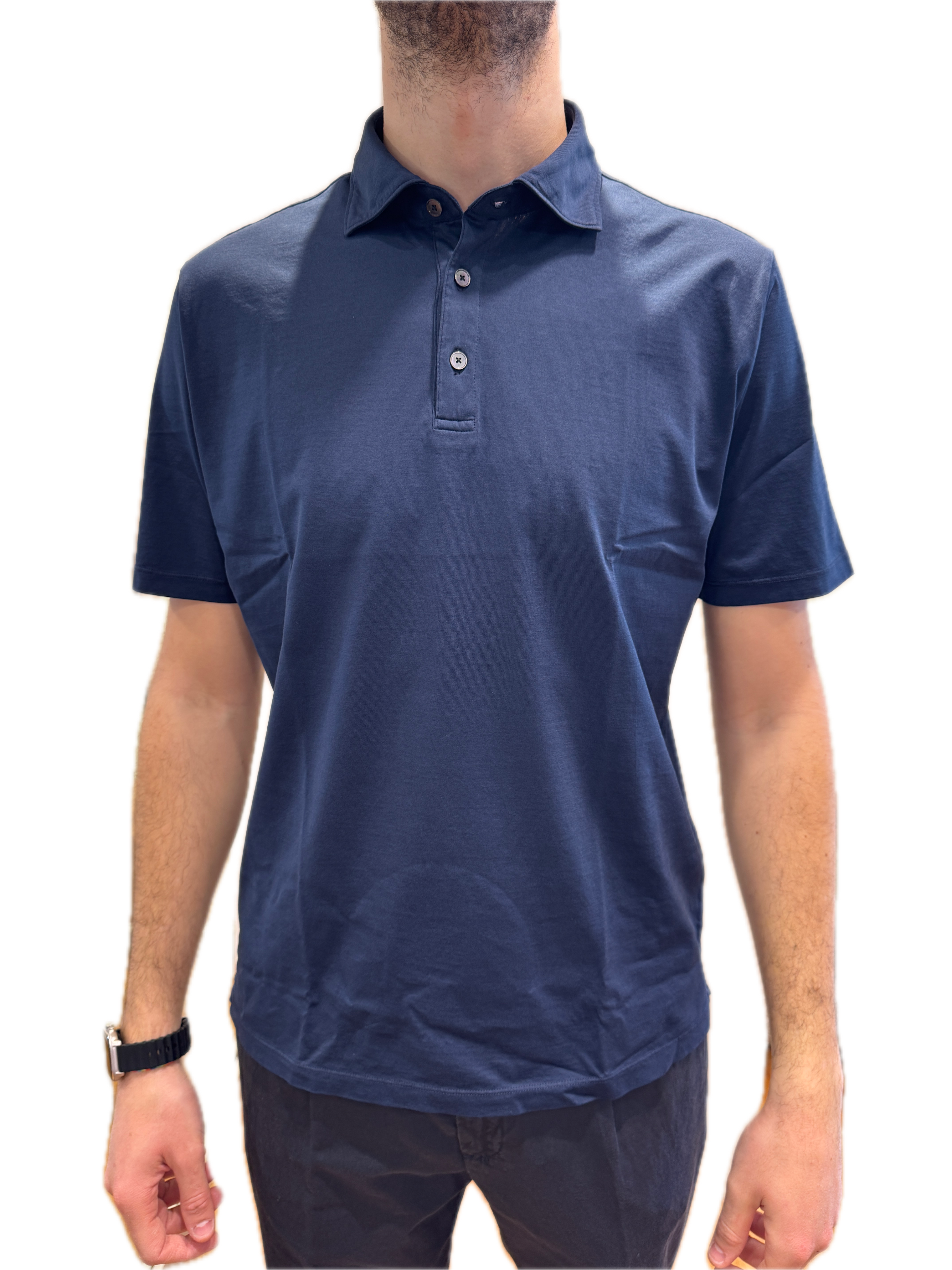 Polo blu Francesco Paci