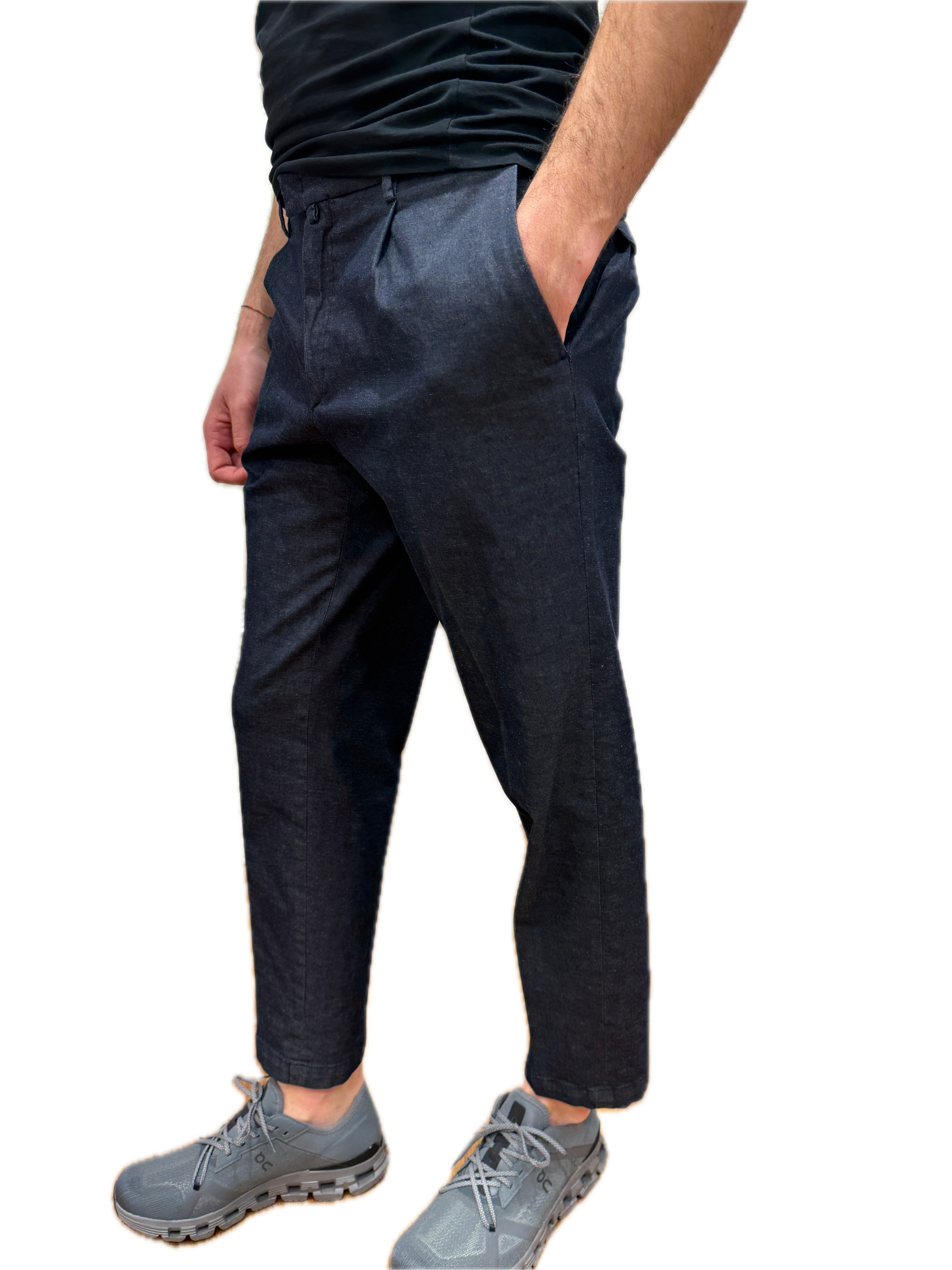 Pantalone Briglia blu denim