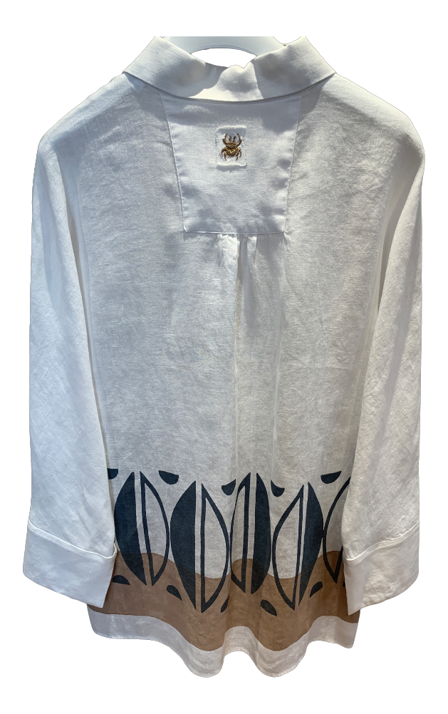 Camicia lino Trame Auree