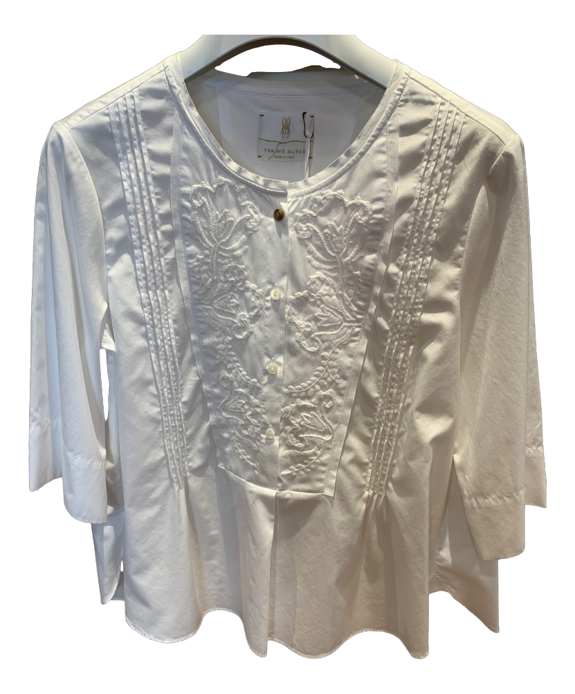 Camicia in cotone Trame Auree