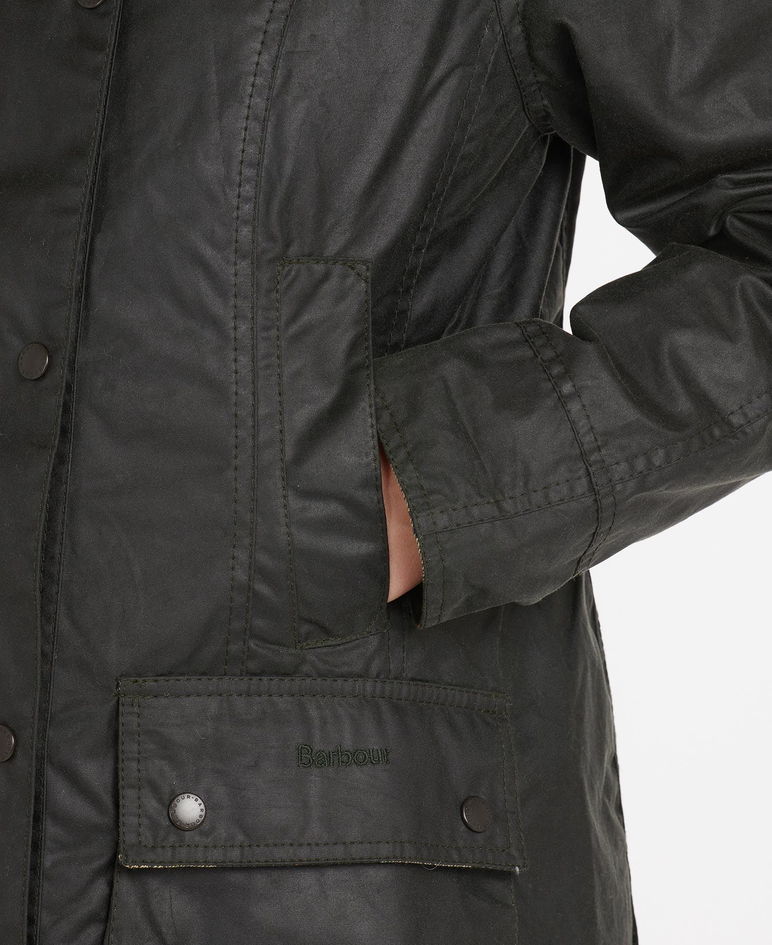 Giacca classic Beadnell sage Barbour