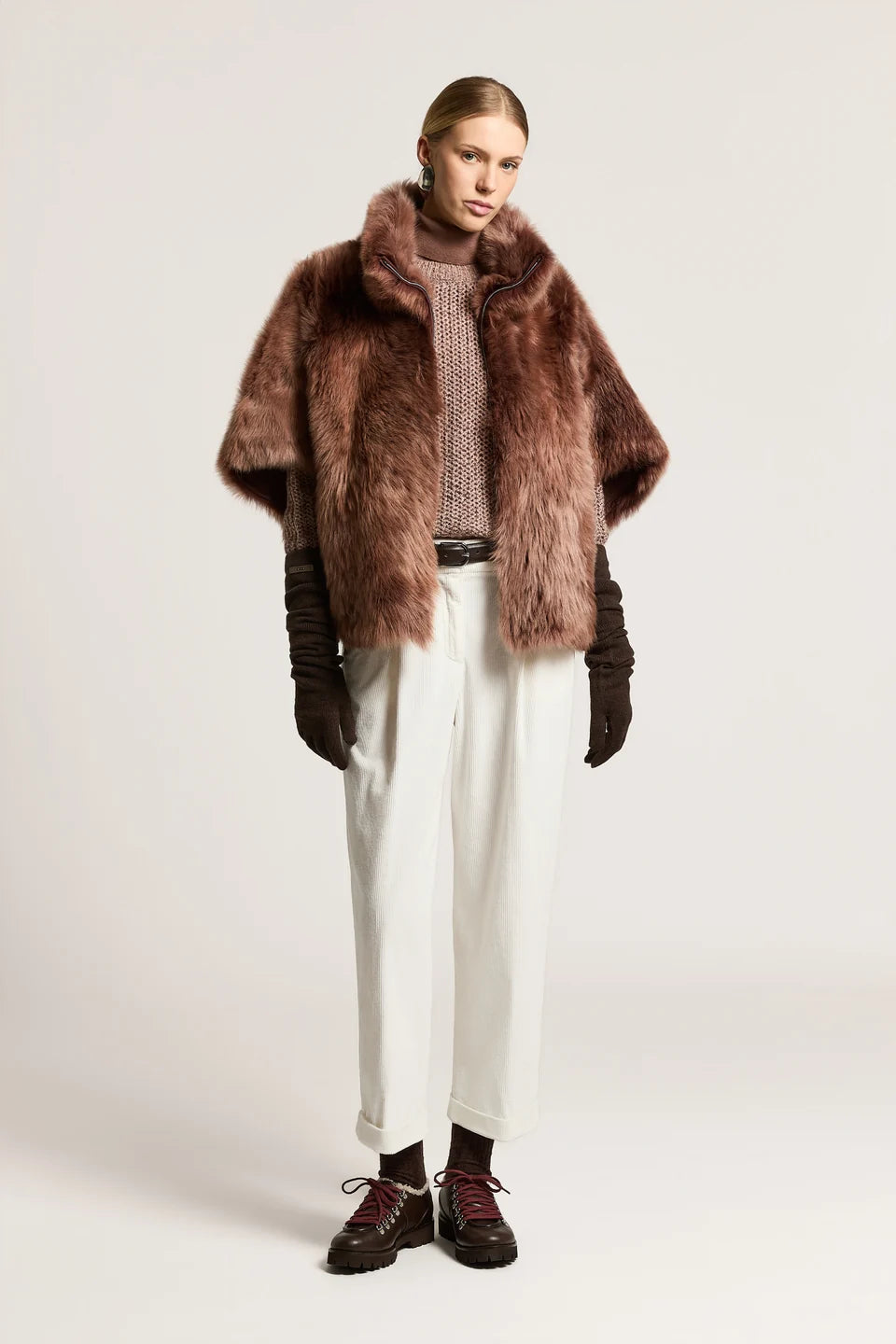 Pantalone velluto 500 righe Peserico
