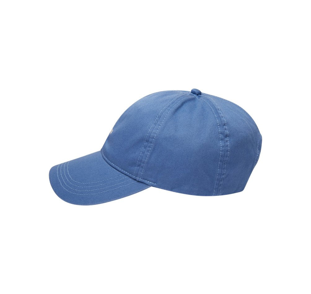 Cappello con visiera blu Barbour