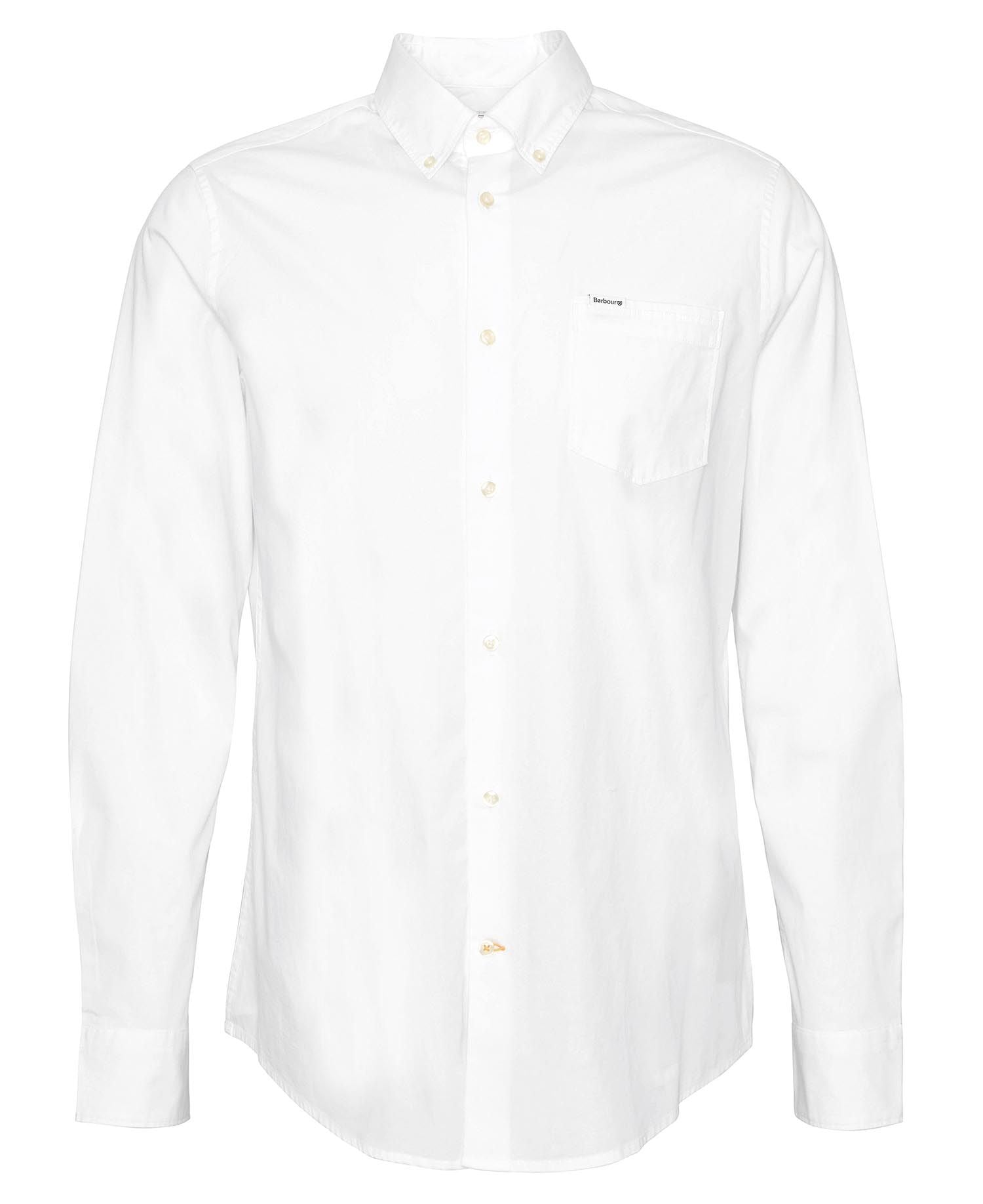 Camicia Barbour cotone bianco