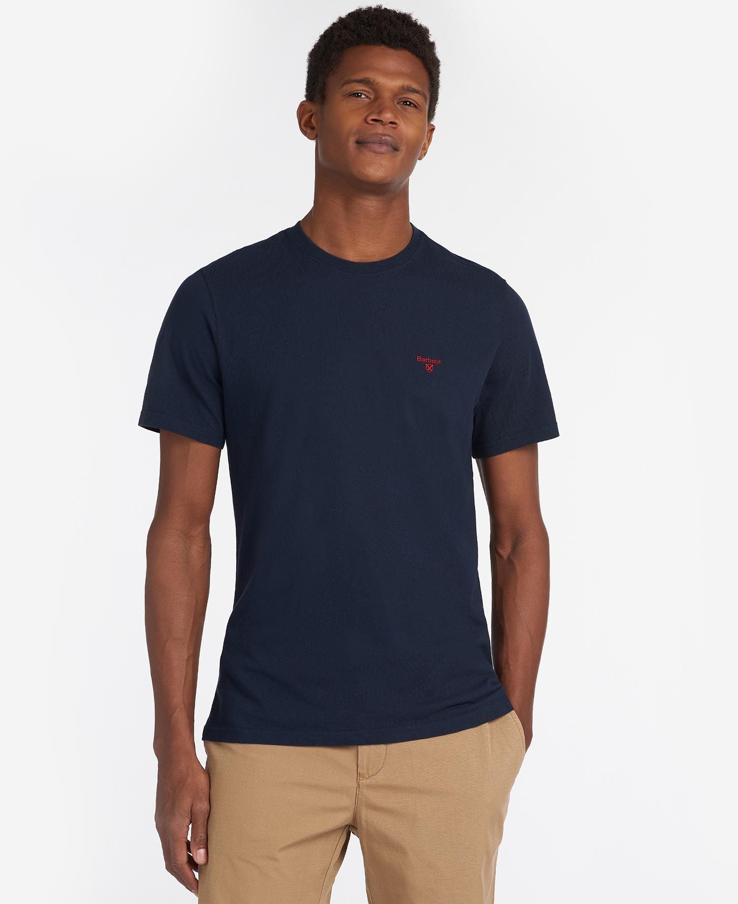 T-shirt Barbour blu