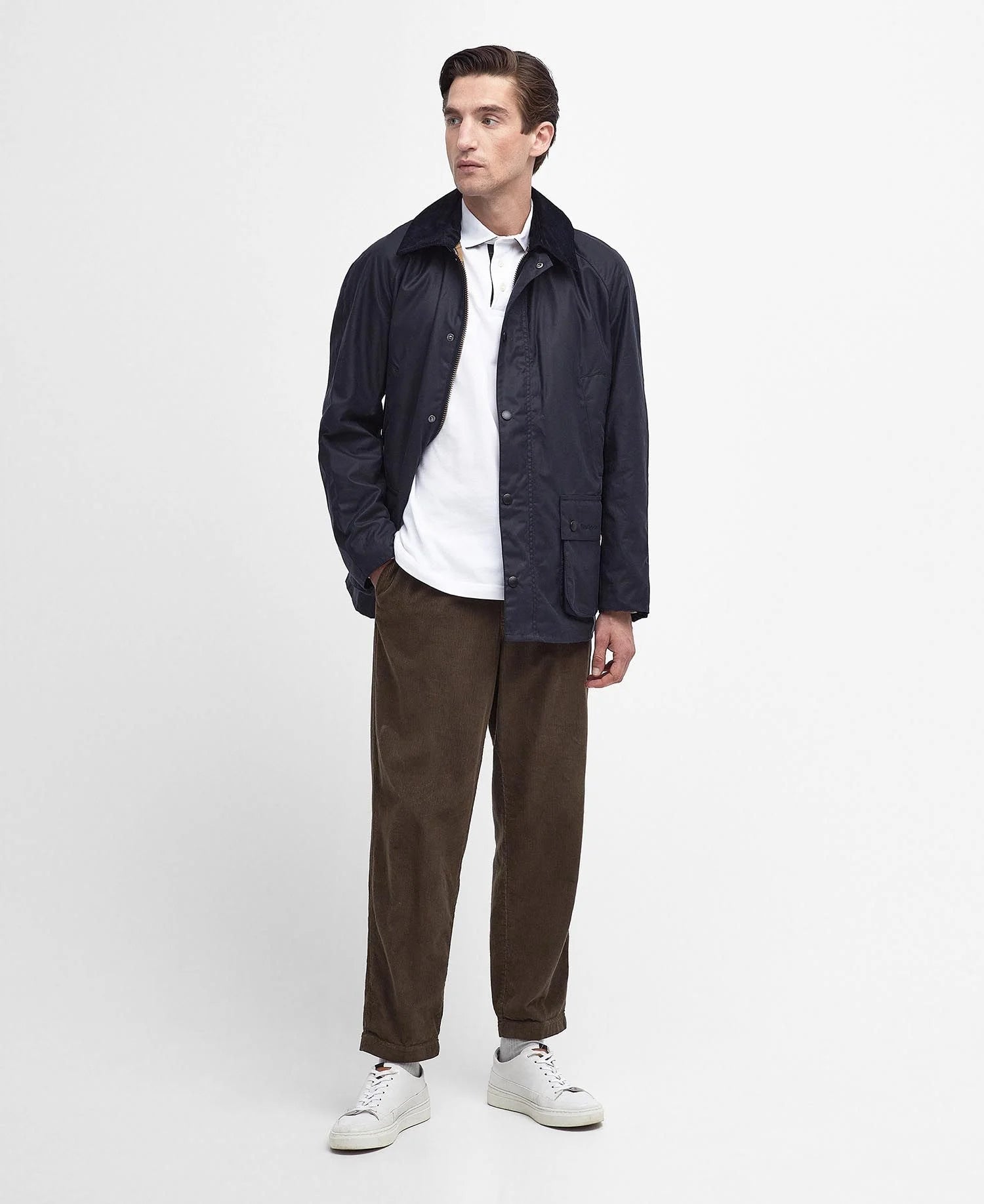 Giaccone ashby blu Barbour