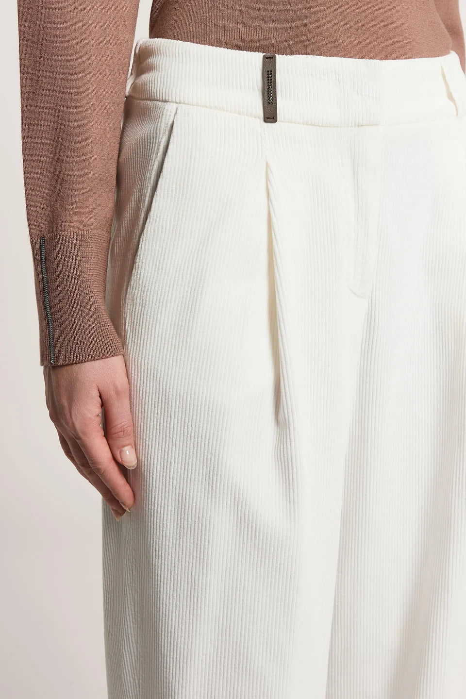 Pantalone velluto 500 righe Peserico