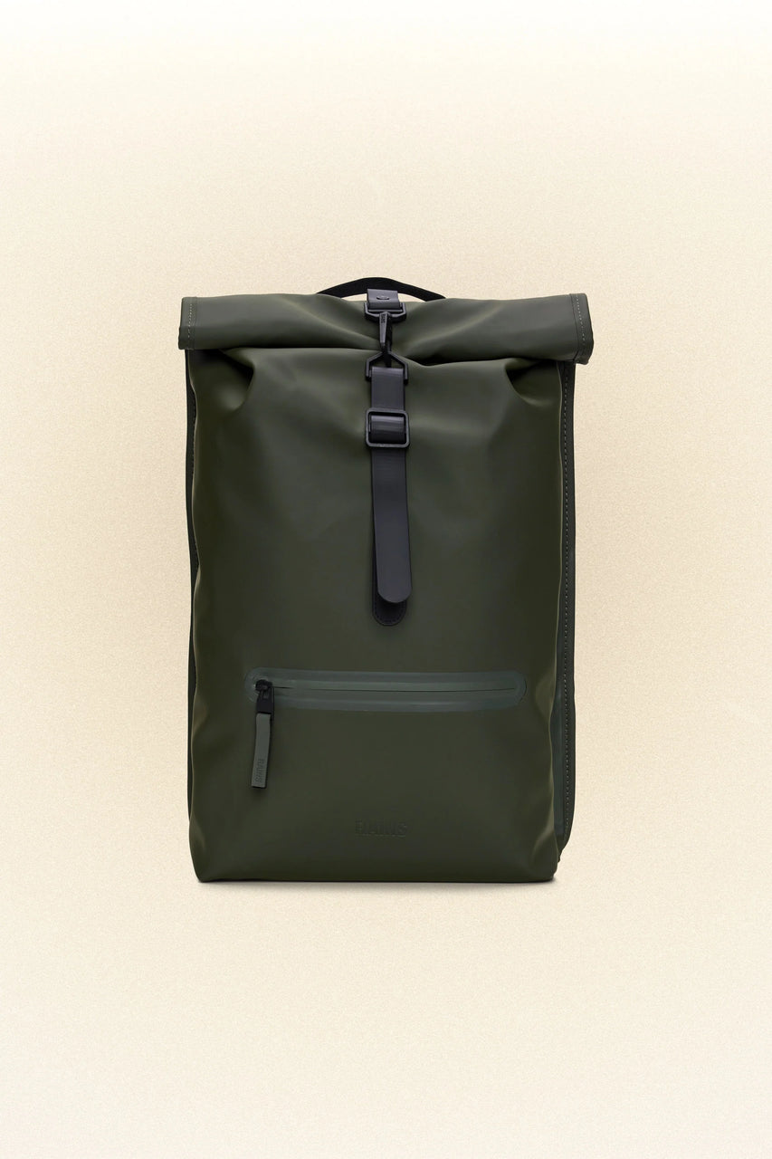 ZAINO ROLLTOP RAINS VERDE