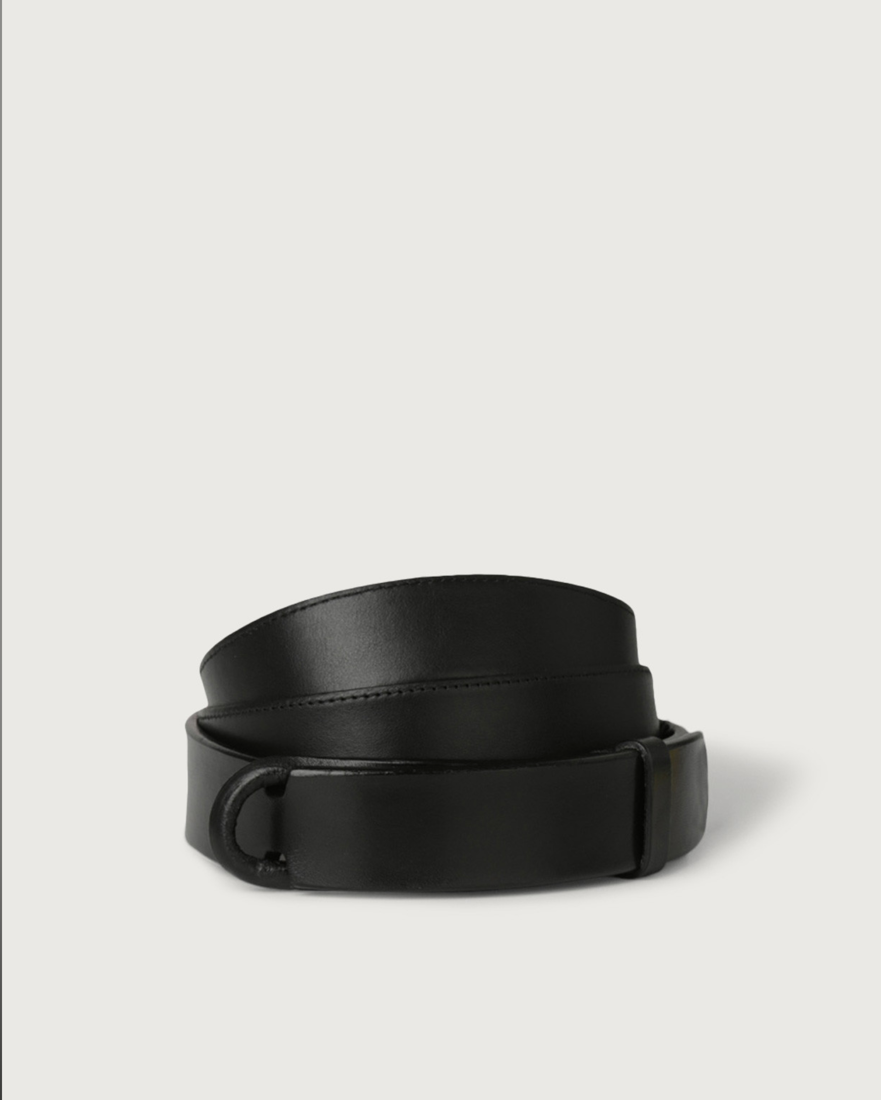 Cintura Nobuckle Orciani nero