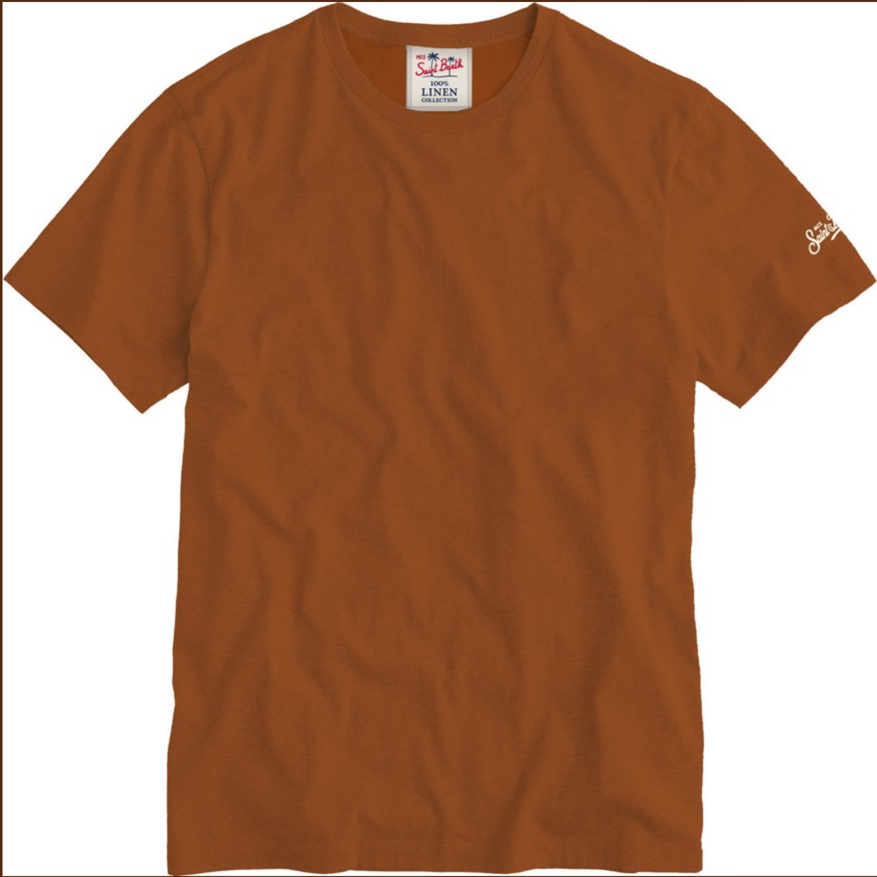 T-shirt in lino Saint Barth