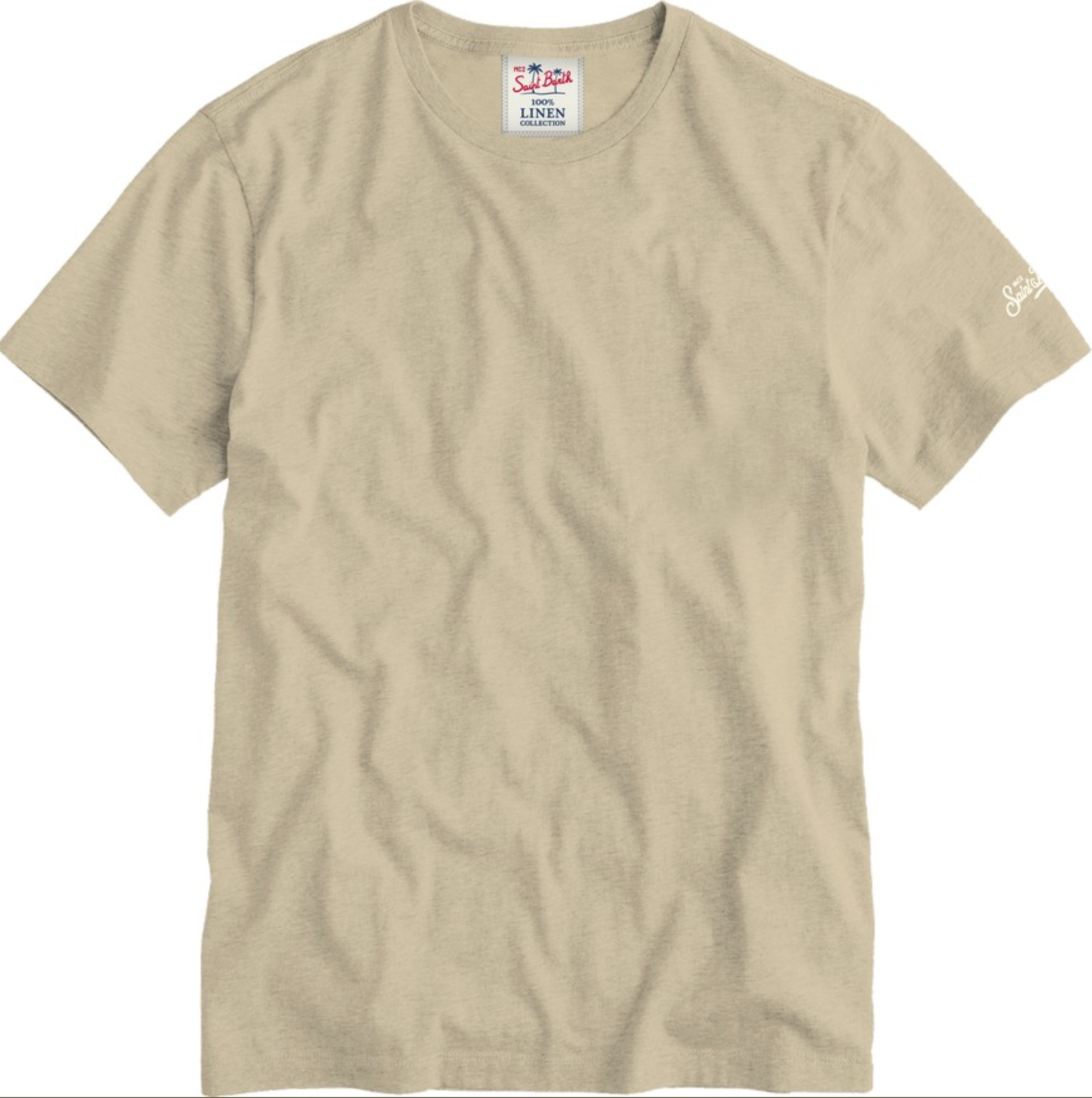 T-shirt in lino Saint Barth