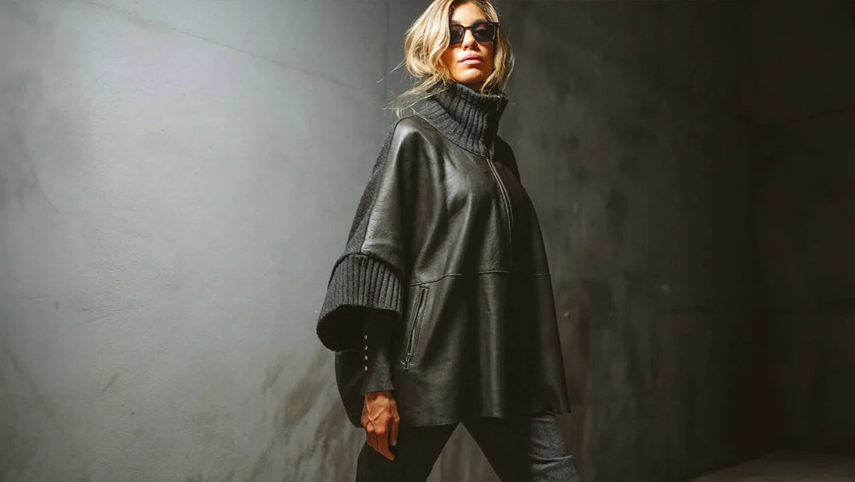 Cappa in pelle The Jackie Leathers