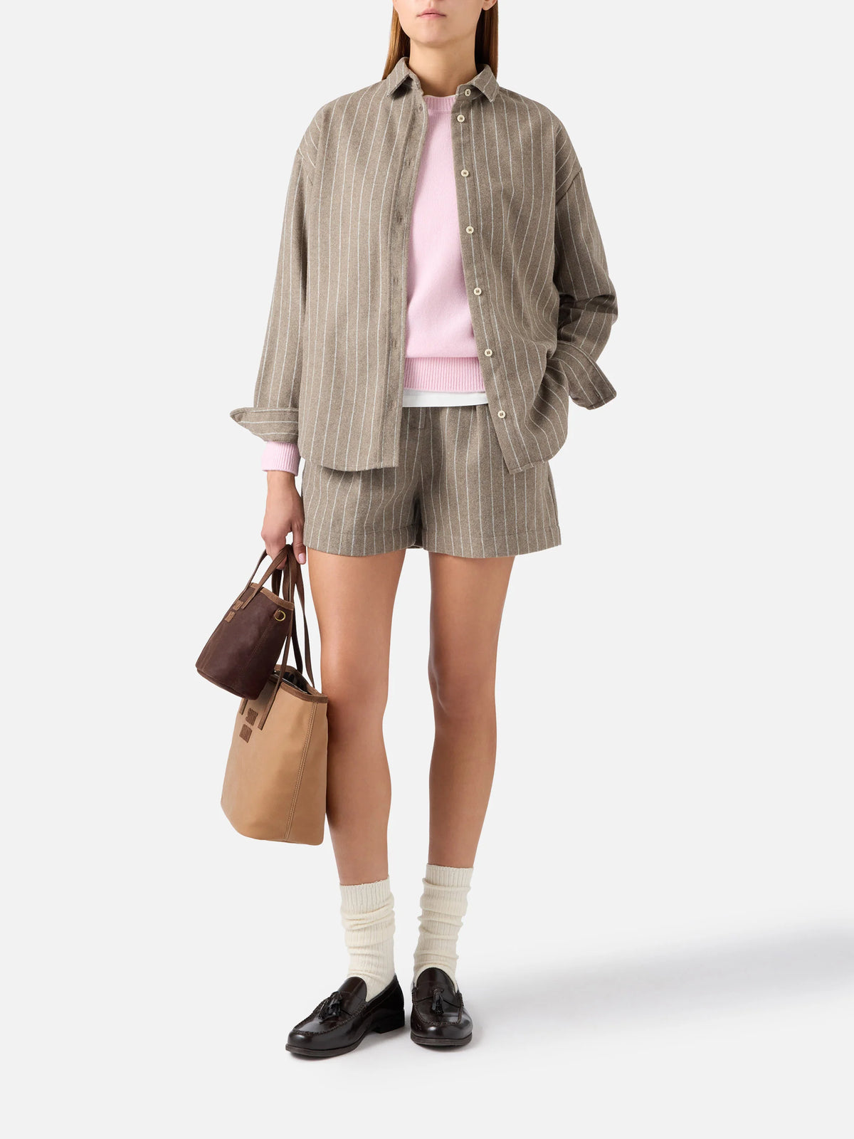 Shorts in flanella Saint Barth