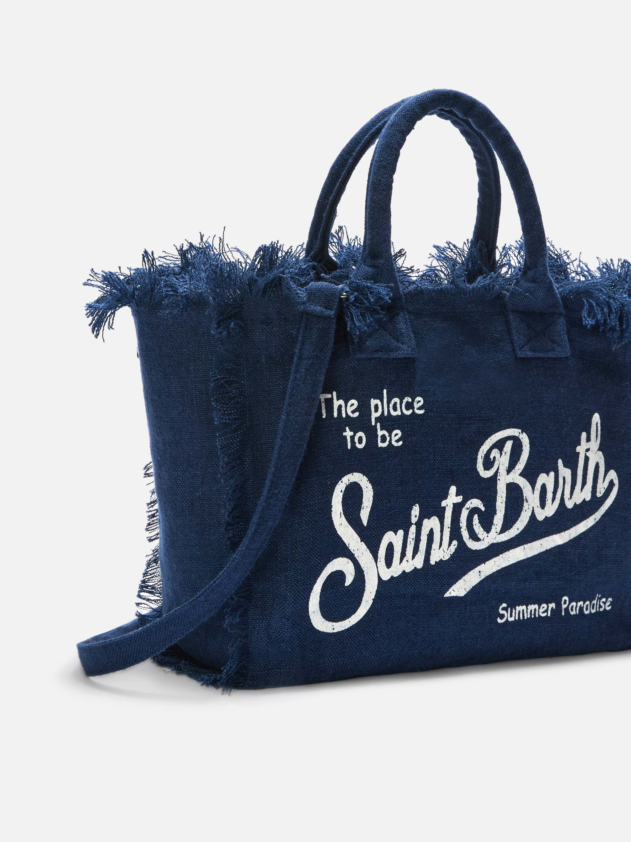 Borsa Colette linen Saint Barth