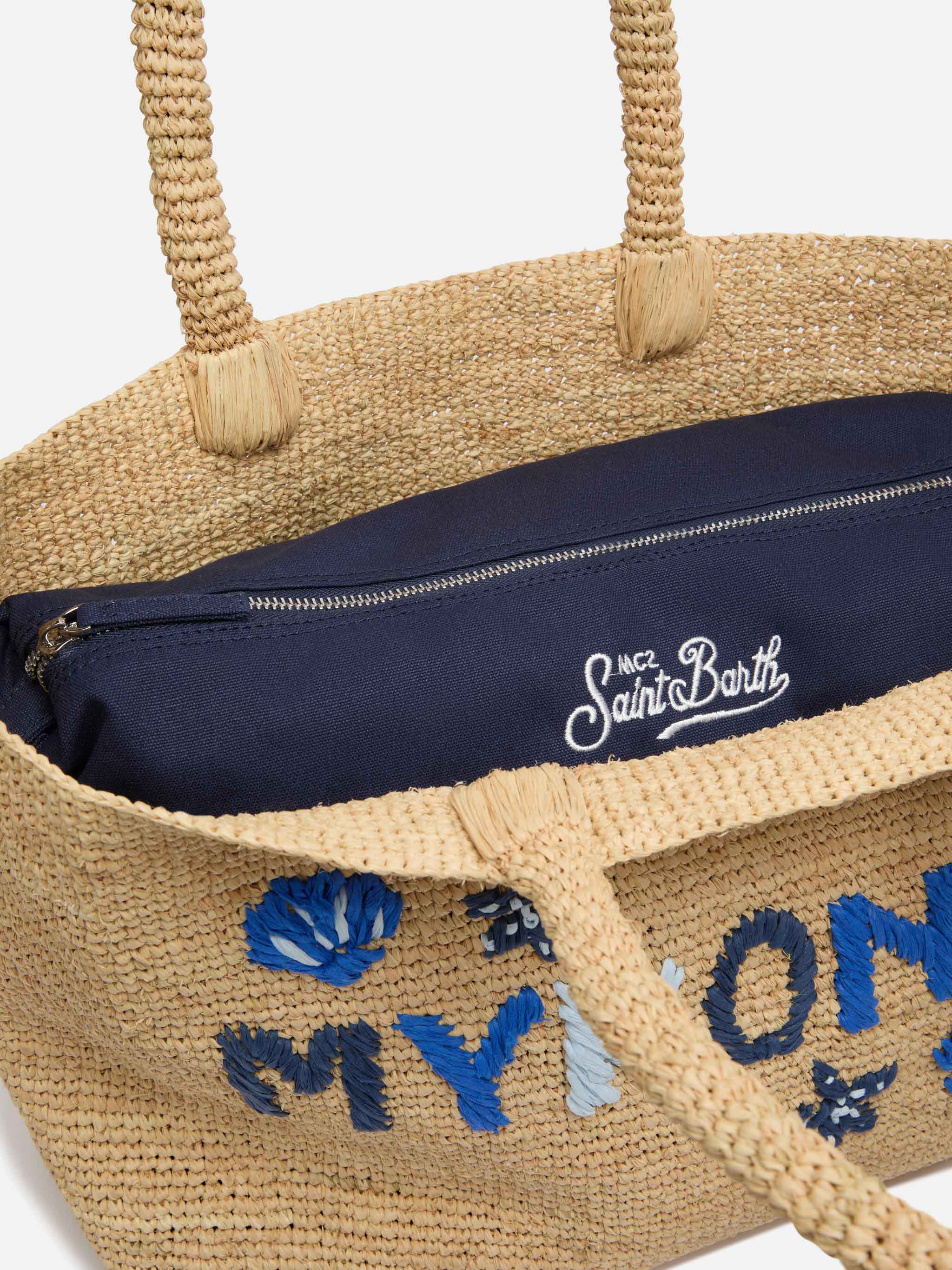 Borsa Raffia Saint Barth