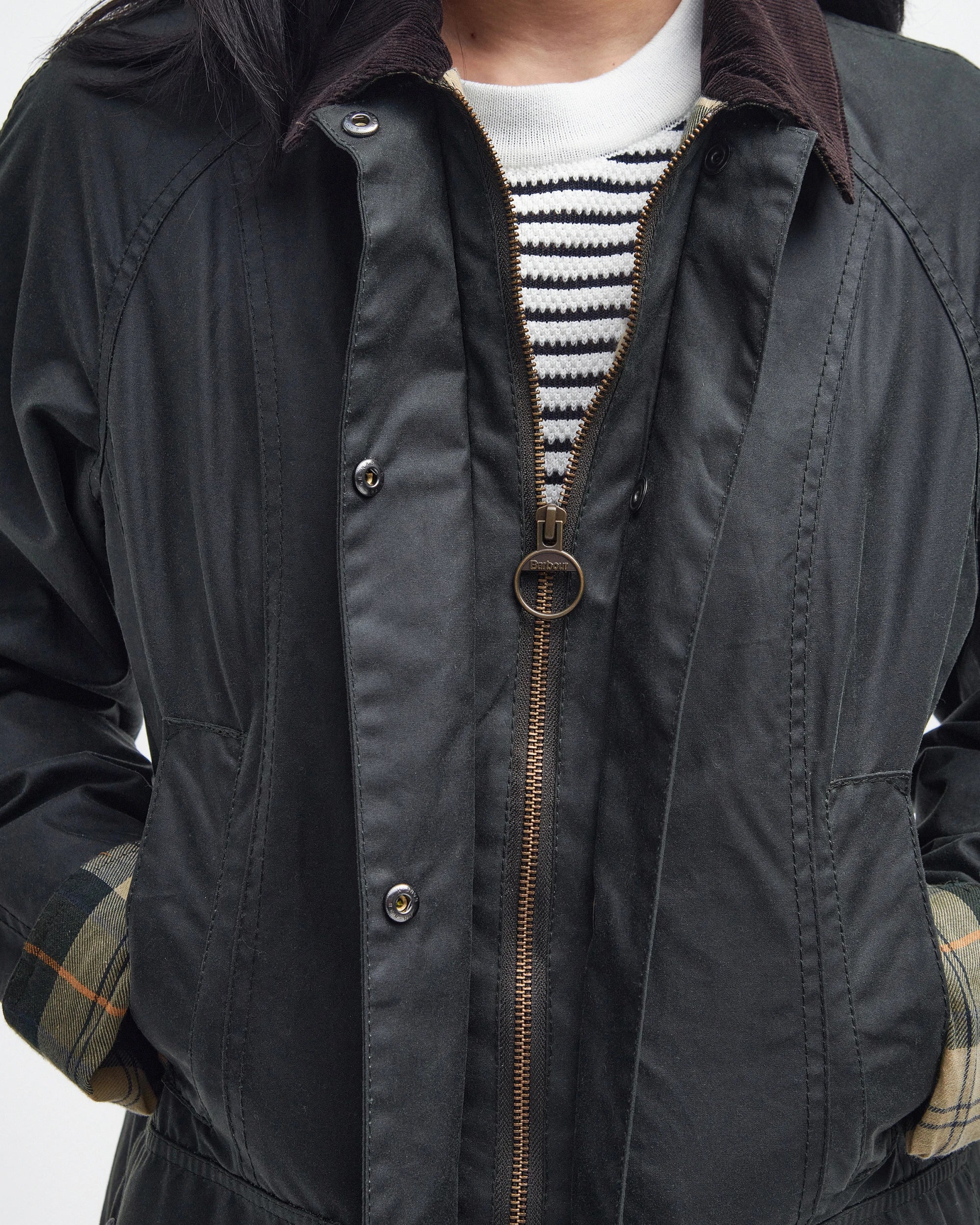 Giacca classic Beadnell sage Barbour