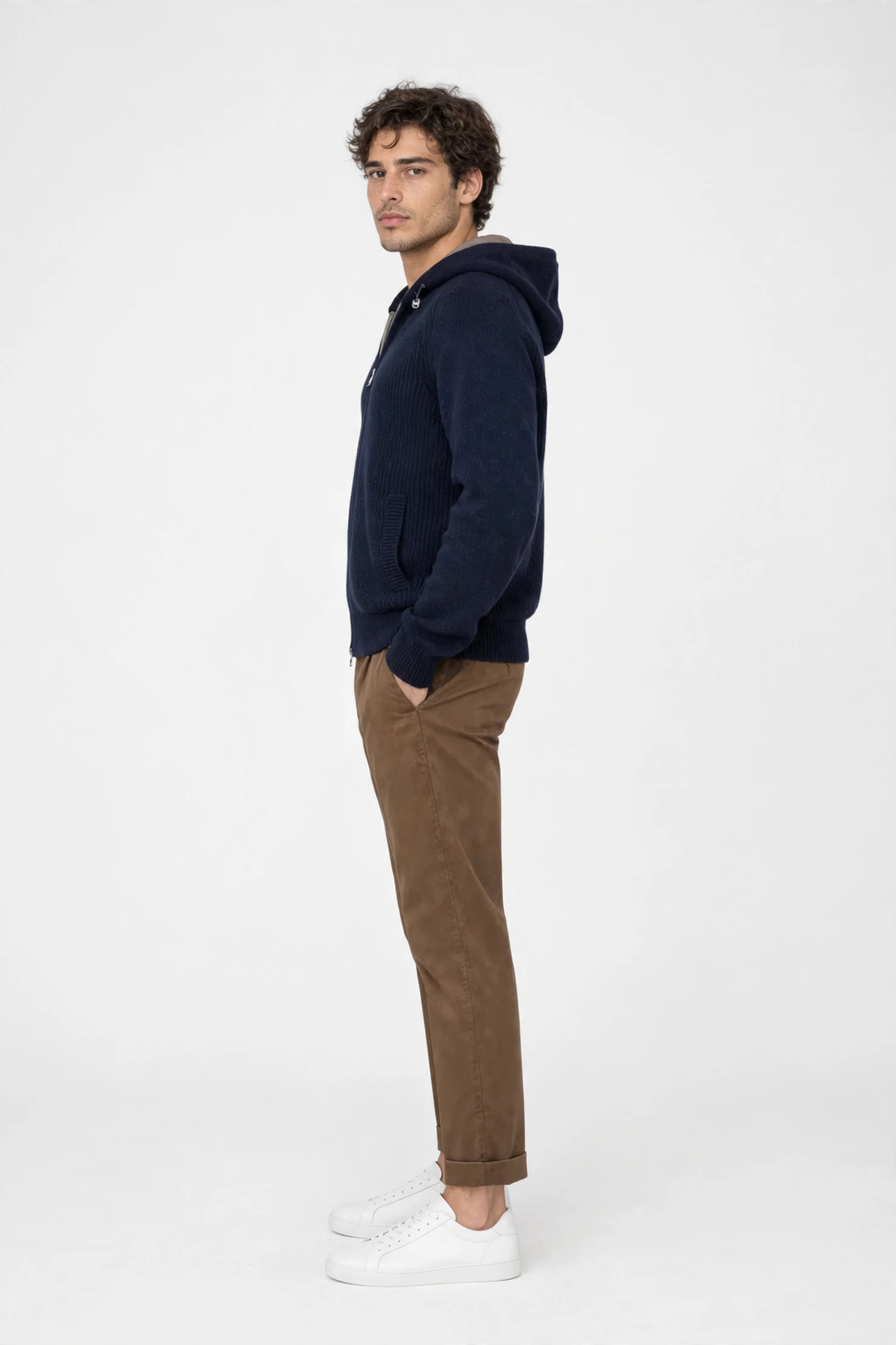Bomber in maglia imbottito Francesco Paci