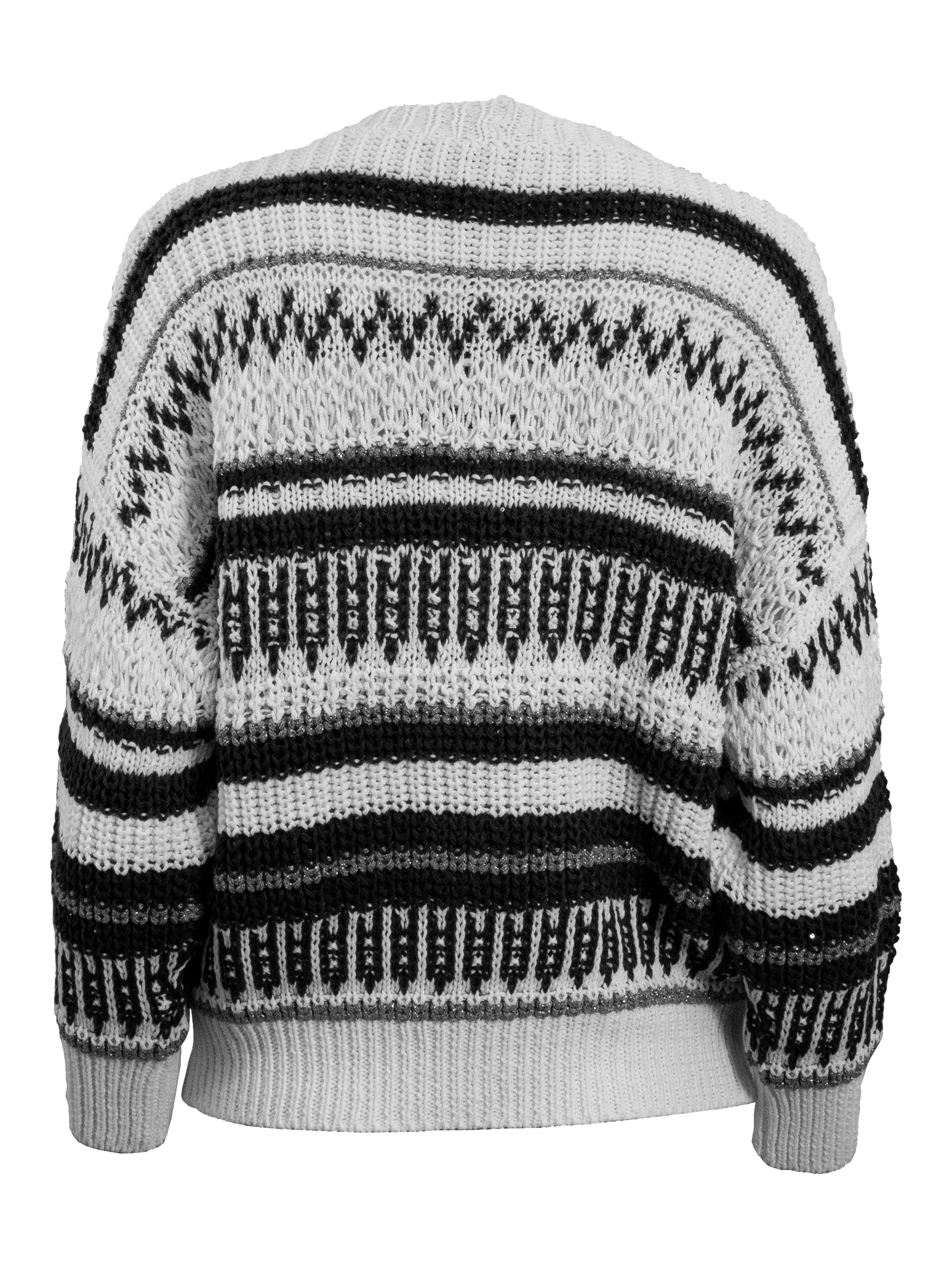 Maglia aperta in cotone Peserico