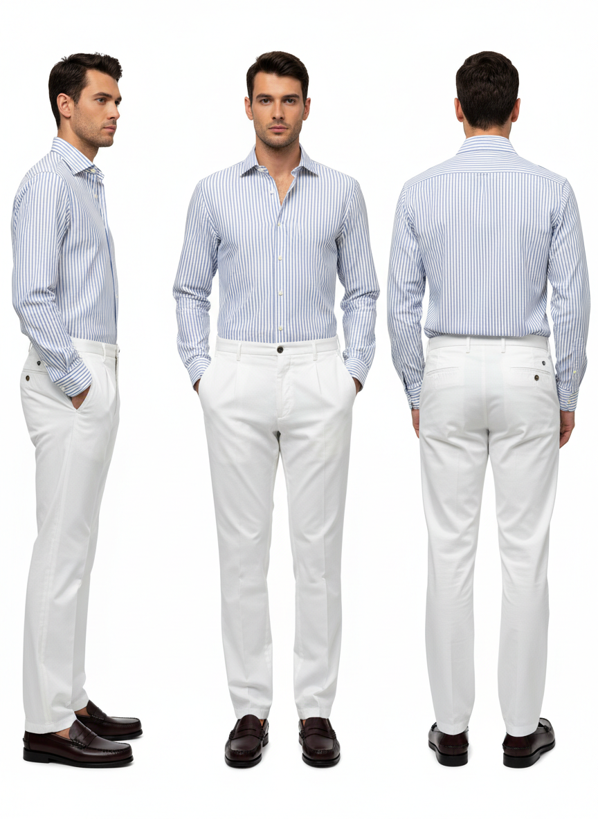 Pantalone cotone estivo Briglia