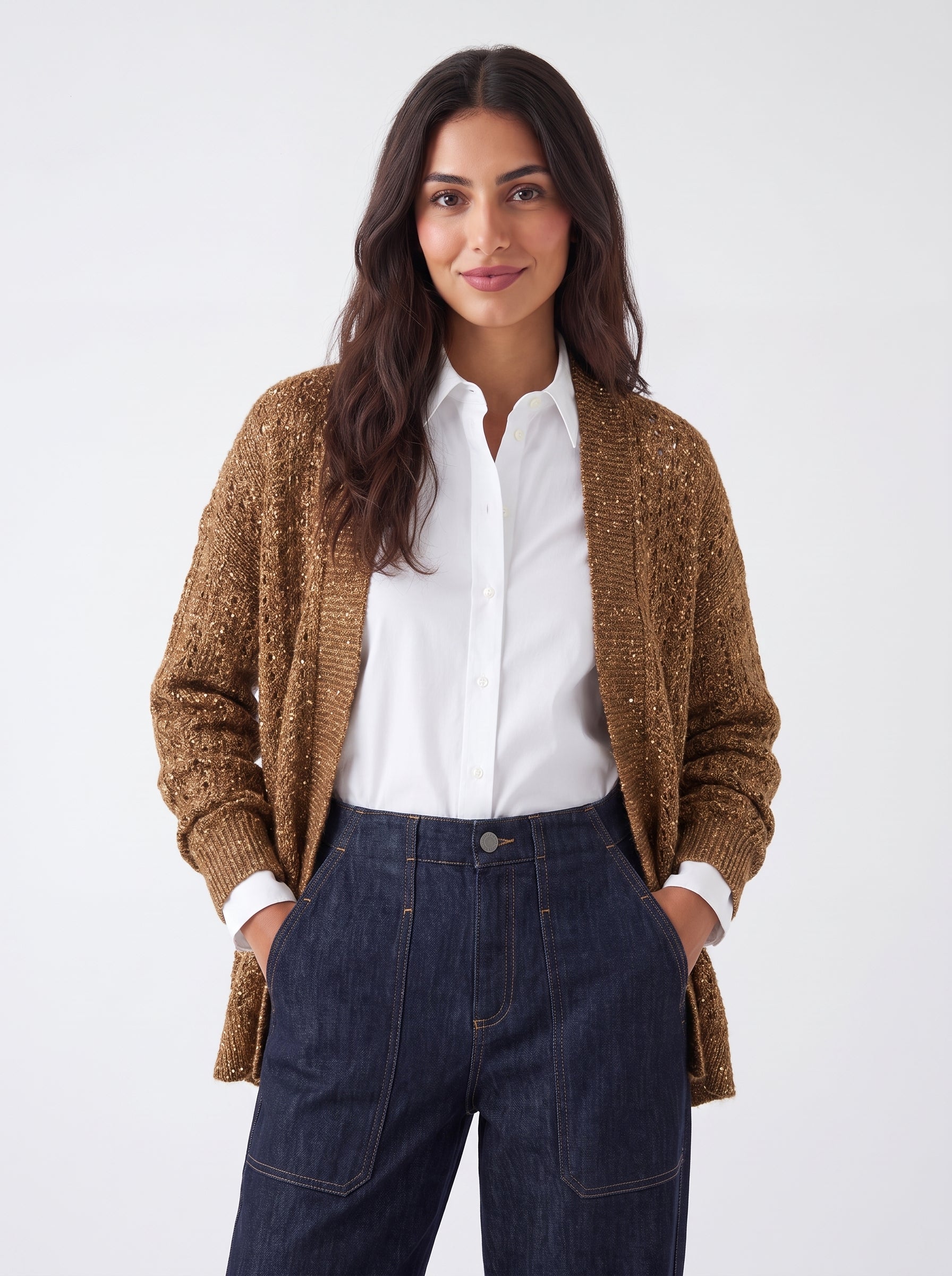 Maglia cardigan Panicale