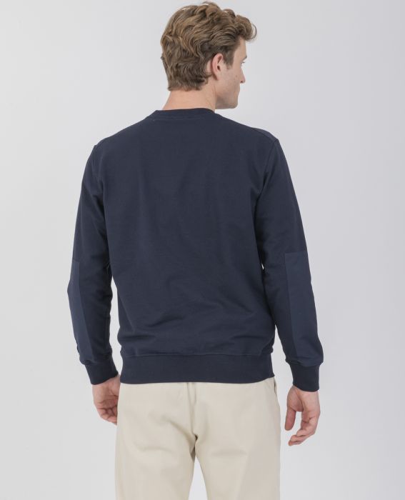 Felpa Paul&Shark con tessuto Loro Piana