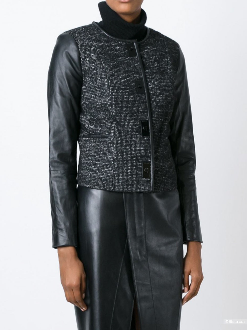 Giubbino in pelle Michael Kors