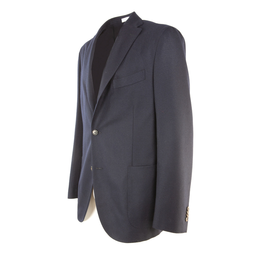 Giacca in lana blu Boglioli