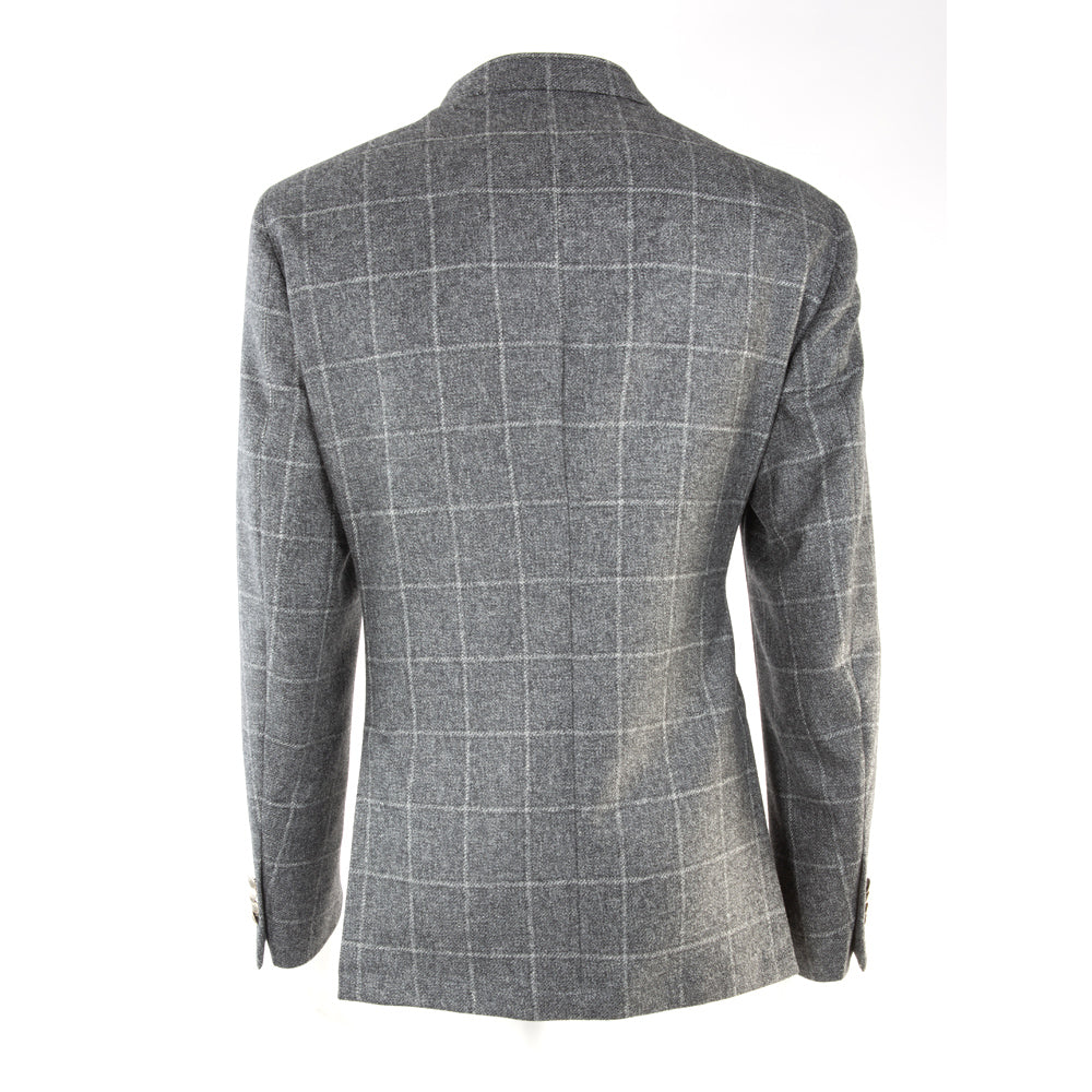 Giacca finestrata grigio Gabiati