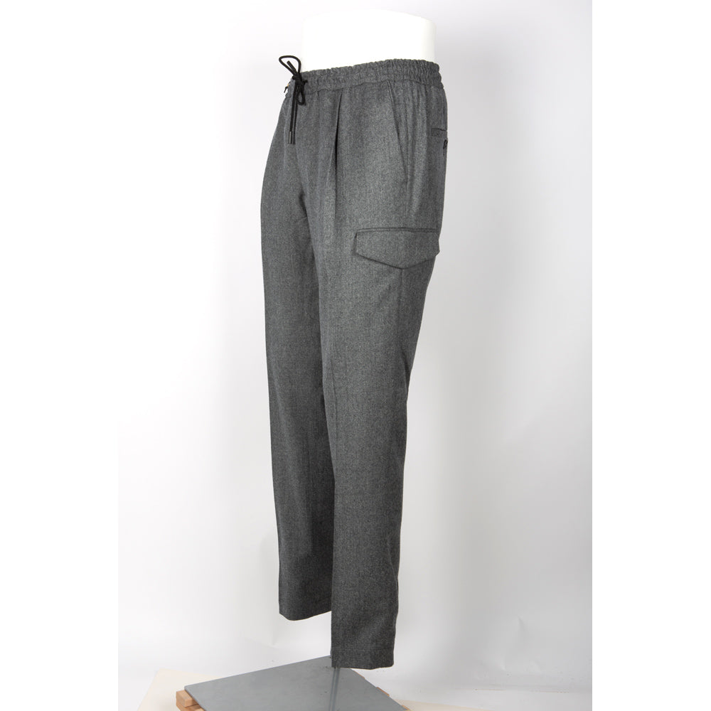 Pantalone in flanella con coulisse in vita Briglia