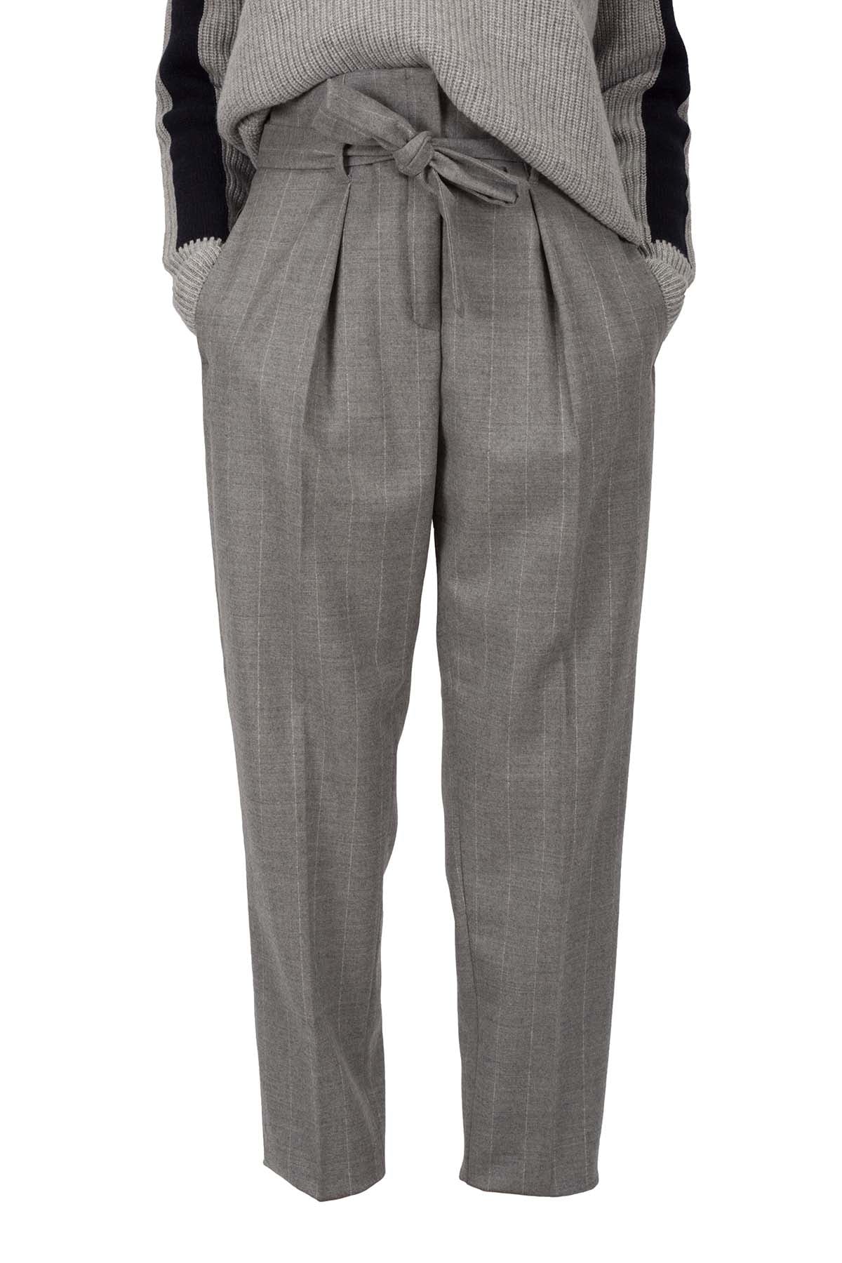 Pantalone gessato Cappellini