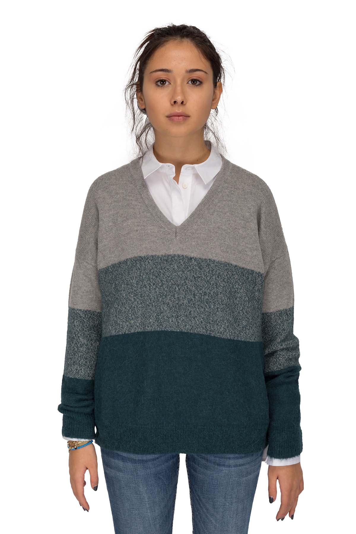 Maglia scollo V Cappellini