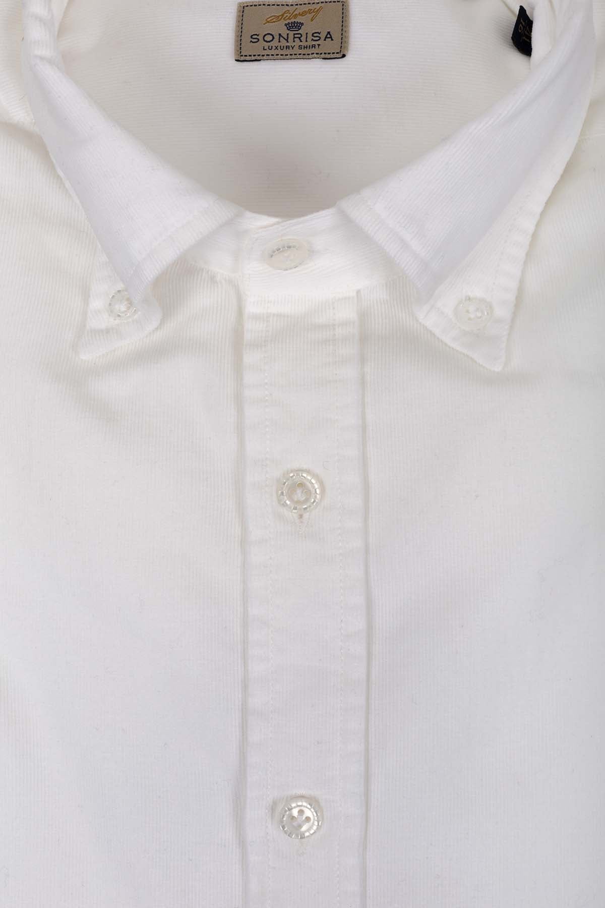 Camicia in velluto a coste Sonrisa