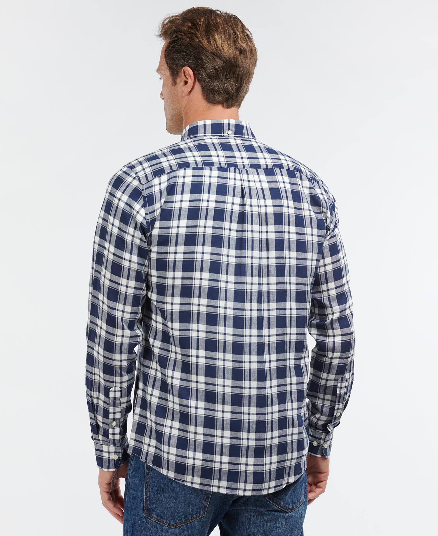 Camicia a scacchi Barbour