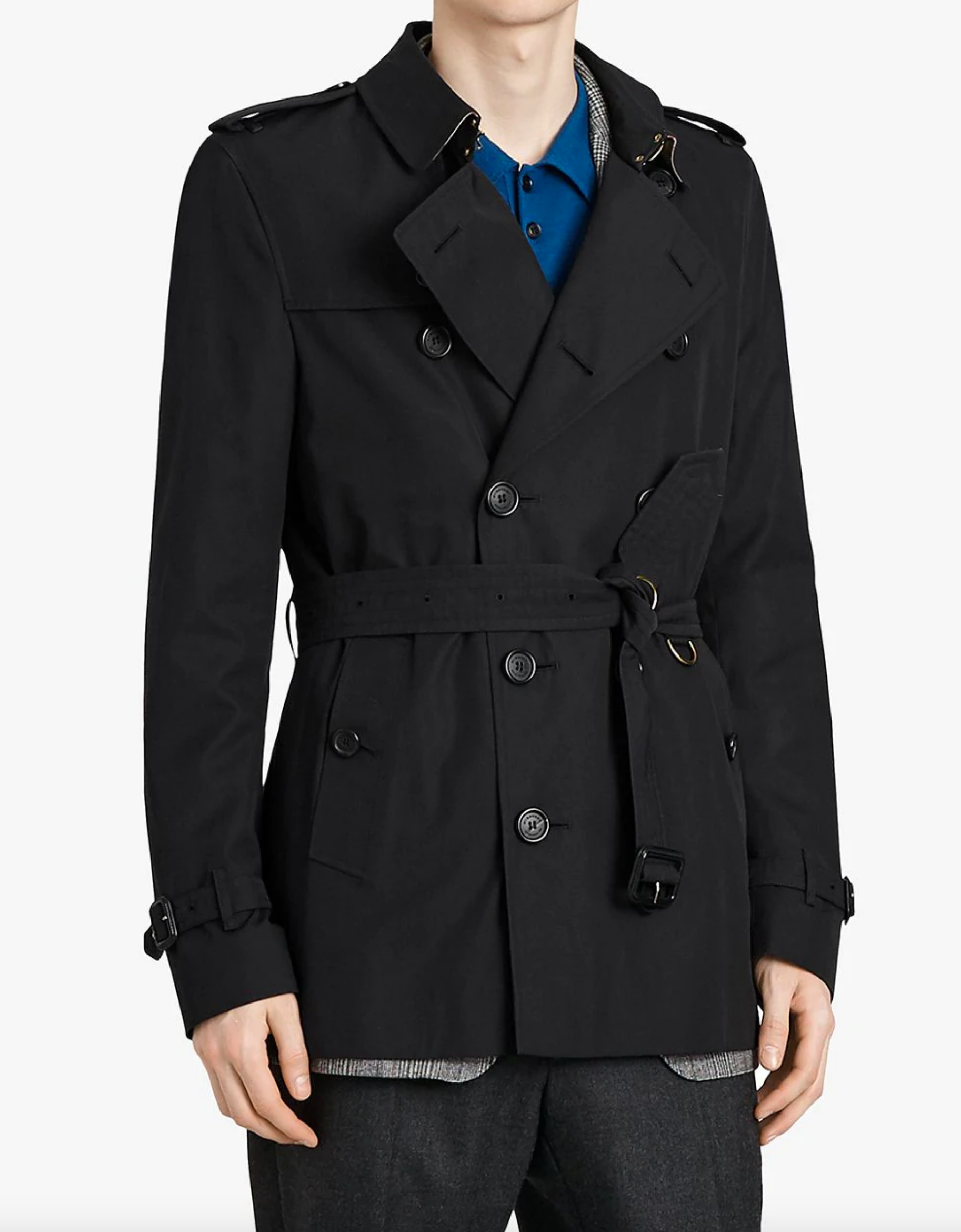 TRENCH IMPERMEABILE BURBERRY NERO