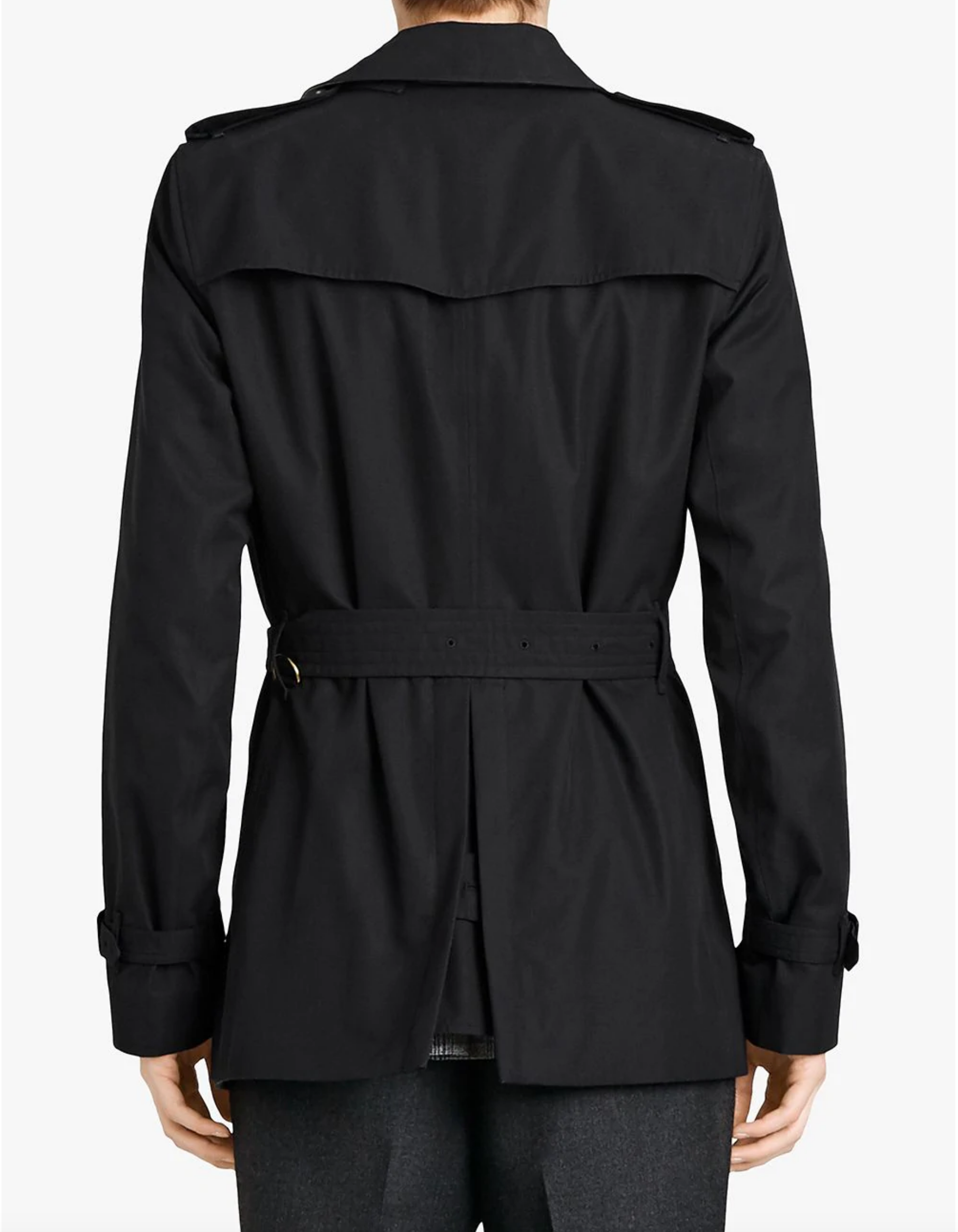 Impermeabile trech Burberry nero