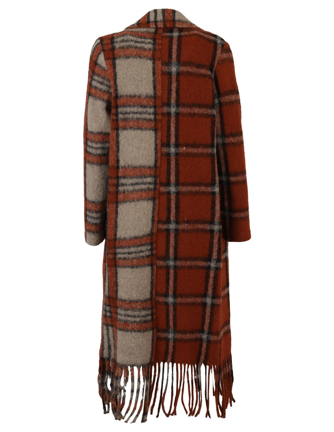 Cappotto con frange Potzy