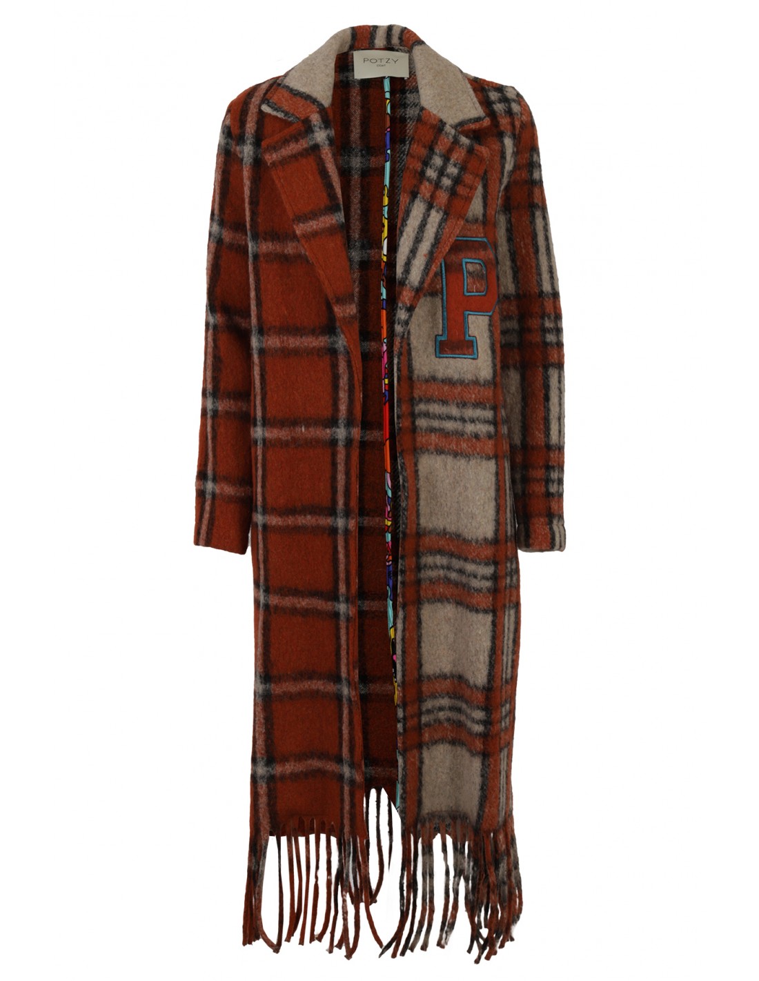 Cappotto con frange Potzy