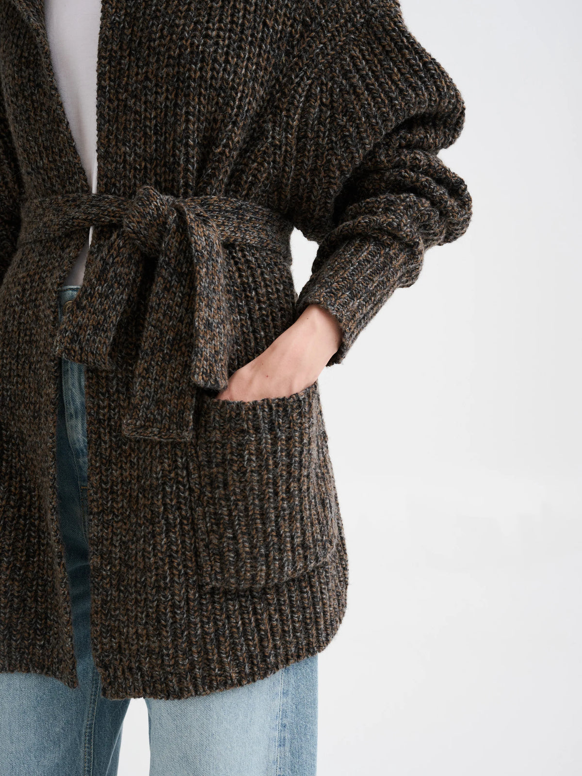 Cardigan moulinè Roberto Collina