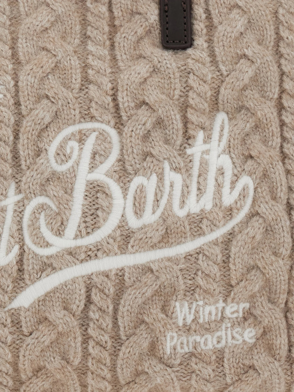 Borsa Colette wool Saint Barth