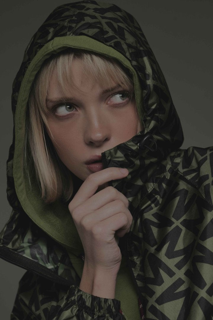 Giacca pioggia in nylon Montereggi