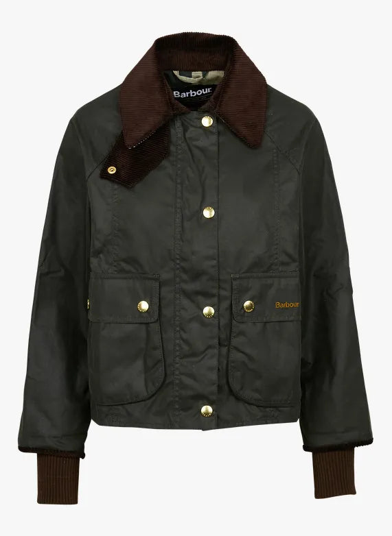 Giacca cropped Beadnell Barbour